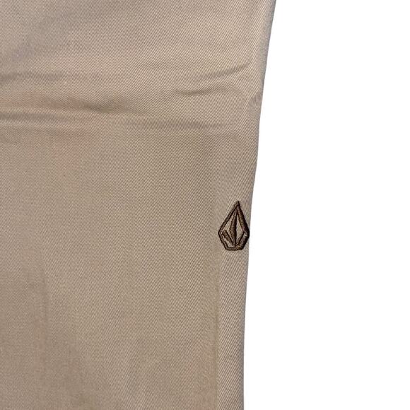 Volcom Corpo Class Mens Chino Pants Khaki Size 32 Casual Preppy Outdoors - Picture 4 of 4